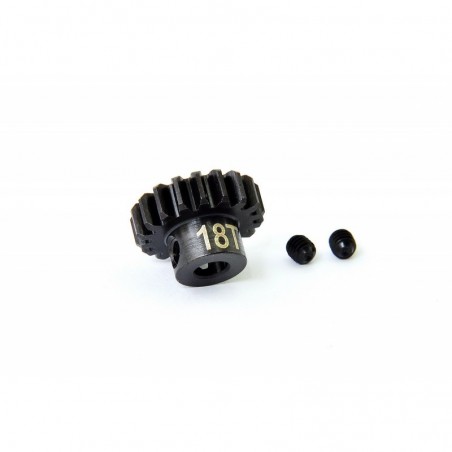 89329 - Piñon motor 1/8 18T 5 mm mod. 1 Acero
