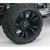 94066B Hyper MT wheel Black x2 pcs
