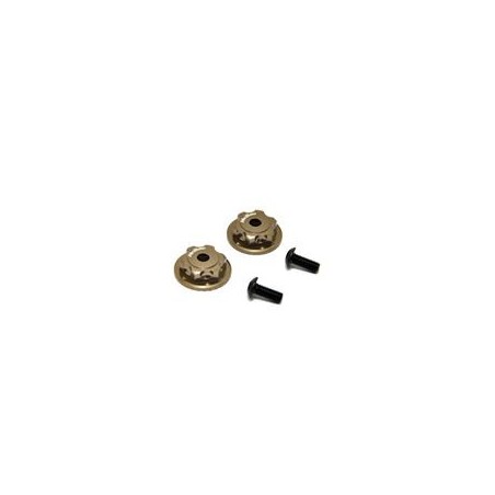 OP-0091 - Tuercas ciegas 17mm Aluminio endurecido Bronce x2 uds.