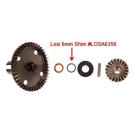 89116 Front and Rear Differential Set