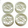 224252 Wheel rim white On Road 1/10 HoBao
