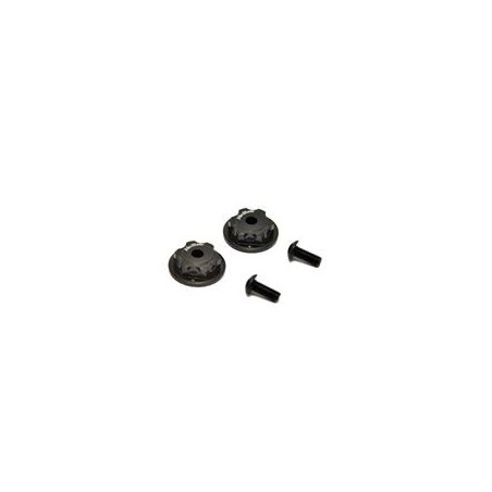 OP-0090 - Dobule Locking Dust Proof Wheel Nuts Black x2 pcs