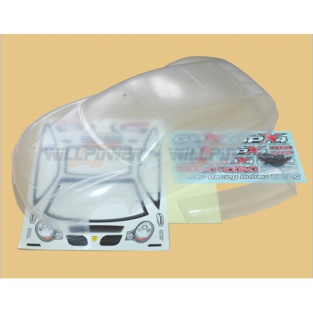 22129 Clear Body shell Porsche