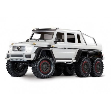 Traxxas TRX-6 Mercedes-Benz G 63 AMG Body 6X6 Electric Trail Truck White