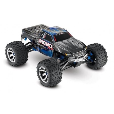 Traxxas Nitro Revo 3.3 TQi TSM Telemetria Azul