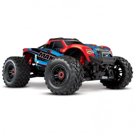 Traxxas Maxx 1/10 Brushless Monster Truck VXL-4S TQi - Rojo