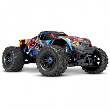 Traxxas Maxx 1/10 Brushless Monster Truck VXL-4S TQi Rock and Roll