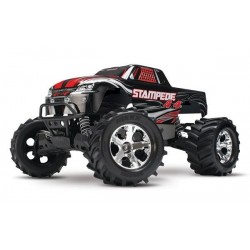 Traxxas Stampede 4x4 XL-5 TQ con bat y cargador Negro