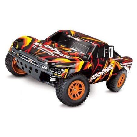 Traxxas Slash 4X4 XL-5 TQ con bat y cargador Naranja