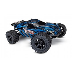 Traxxas Rustler 4x4 XL-5 TQ con bat y cargador Azul