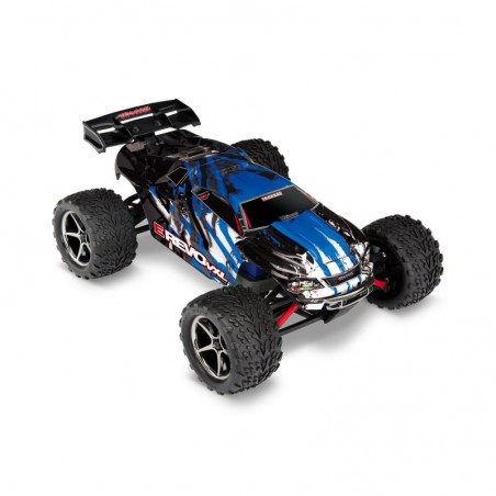 Traxxas E-Revo VXL 1/16 4x4 TQi TSM con bateria y carg. Azul