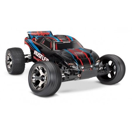 Traxxas Rustler VXL TQi TSM Red