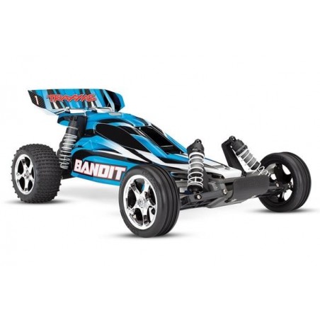 Traxxas Bandit XL-5 TQ con bat y cargador Azul