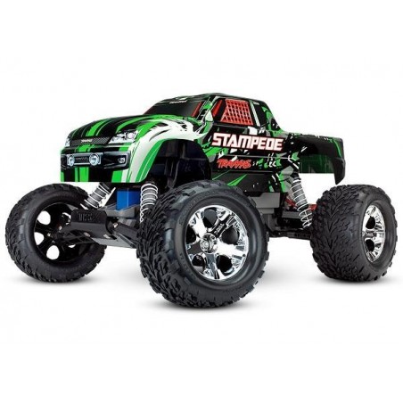 Traxxas Stampede XL-5 TQ sin bat. carg. Verde