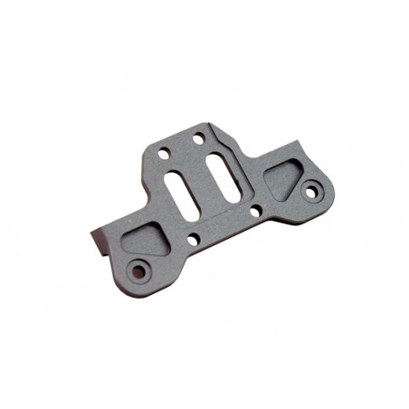 11135 - Placa delantera Soporte trap. Del. Sup. CNC