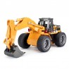 Huina 1530 6Ch RC 1/18 Excavator with die cast bucket