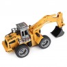 Excavadora 1/18 6 canales 2.4Ghz Huina 1530