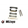 Conjunto de placas suspension Aluminio y Pasadores - WL Toys 144001