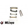 Conjunto de placas suspension Aluminio y Pasadores - WL Toys 144001