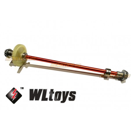 Set transmision central corona y piñones ataque - WL Toys 144001