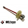 Main central shaft gear and diff pinions 1/16 - WL Toys 144001