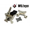 Front and Rear shock tower and wing mount - WL Toys 144001