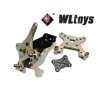 Torretas delantera trasera y soporte aleron SET - WL Toys 144001