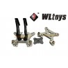 Front and Rear shock tower and wing mount - WL Toys 144001