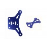 IF129BL - Upper and Steering plate Set Kyosho Blue