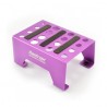 Fastrax Aluminium 1/10 - 1/8 Pit Stand With Magnetic Strip Purple