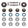 AS89120 - Differential gears and pins set Associated RC8