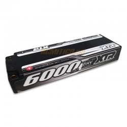 LCG LiPo HV Battery 6000mAh 7.6v 5mm 2S 120C XTR Racing