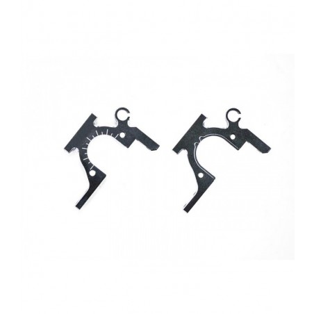 Tabicas delantera trasera Aluminio Serpent X20 x2 uds.