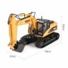 HUINA 1350 1/14 15ch RC Excavator