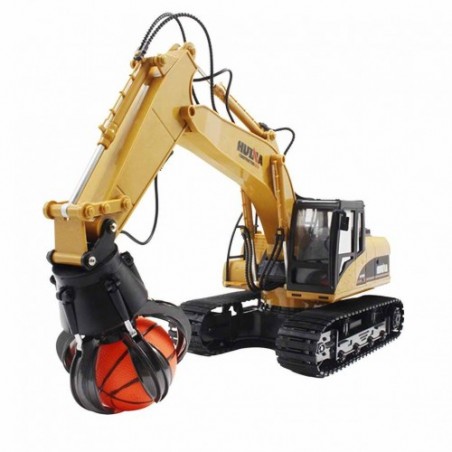 Excavator Huina 1571 1/14 RC Alloy ball Grabber Truck 16ch