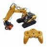 Excavator Huina 1571 1/14TH RC Alloy ball Grabber Truck 16ch