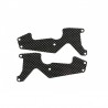 Placa carbono Trapecios delanteros 1mm Mugen MBX8 Truggy x2 uds.