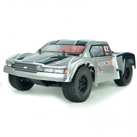 Short Course HNR Predator 1/10 4x4 Brushless Silver RTR