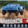 Short Course HNR Predator 1/10 4x4 Brushless Blue RTR
