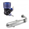 Combo Picco P3TT Ceramic Engine + EFRA Exhaust system