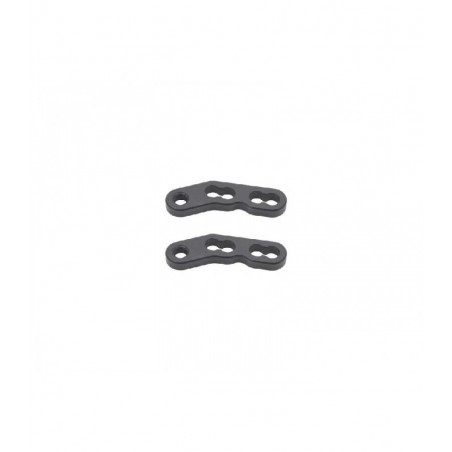 Soporte inferior amortiguador trasero Aluminio S750 EVO x2 uds.