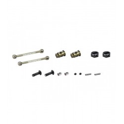 Wheel axle set CVD Aluminum 0mm S750 x2 pcs