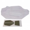 Clear body shell for Losi Nitro Buggy 1/8