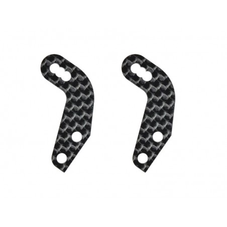 Placas opcionales Manguetas delanteras Carbono OPT. 2