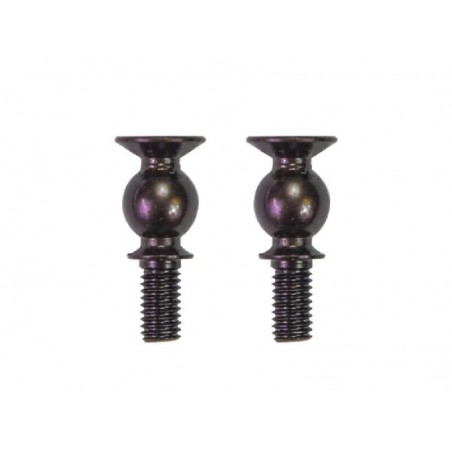 Bola rotula con rosca larga de 6mm Serpent SRX2 x2 uds.