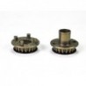 Midshaft pulley set Serpent X20 x2 pcs