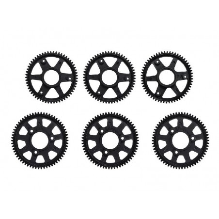 2-speed gear set XLI Gen2 Serpent 989 x6 pcs