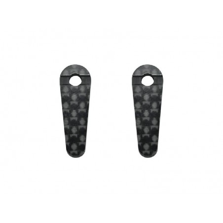 Sujeccion superior de bateria Carbono Serpent X20 FWD x2 uds.