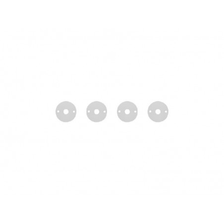 Piston amortiguador XLV de 2 agujeros Serpent 989 x4 uds.