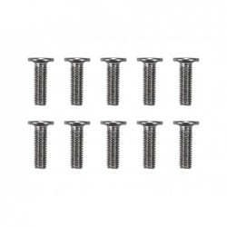 Tornillo allen cabeza plana M3x10mm x10 uds.